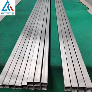 أنبوب مربع التيتانيوم الصف 2