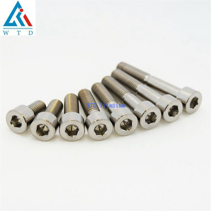 Titanium Parallel Head Socket Cap Bolts